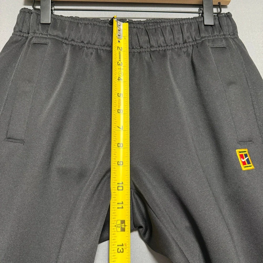 Nike Court Track Pants Womens S Black Flare Leg Athleisure Streetwear Sporty Y2K